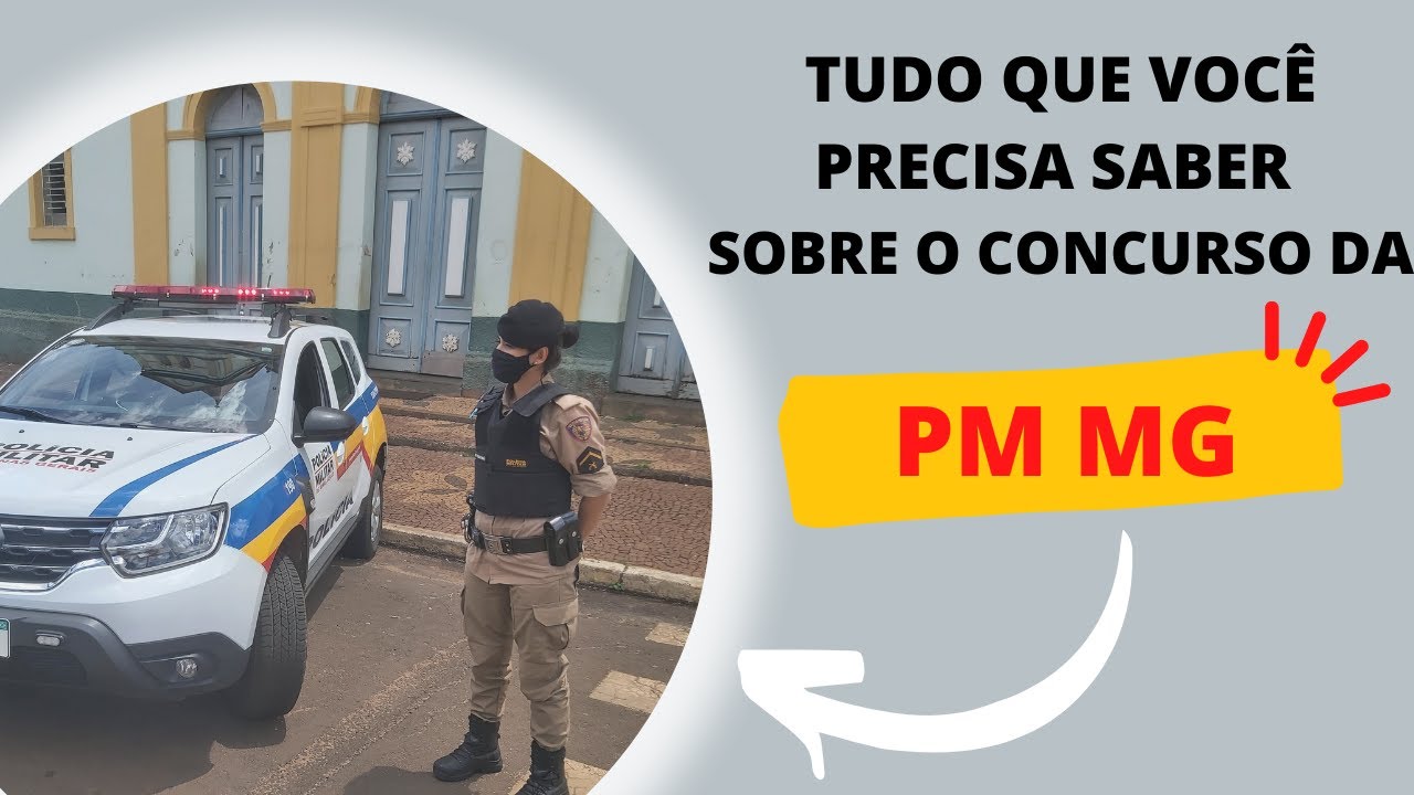 ETAPAS DO CONCURSO DA PM MG- ATUALIZADO