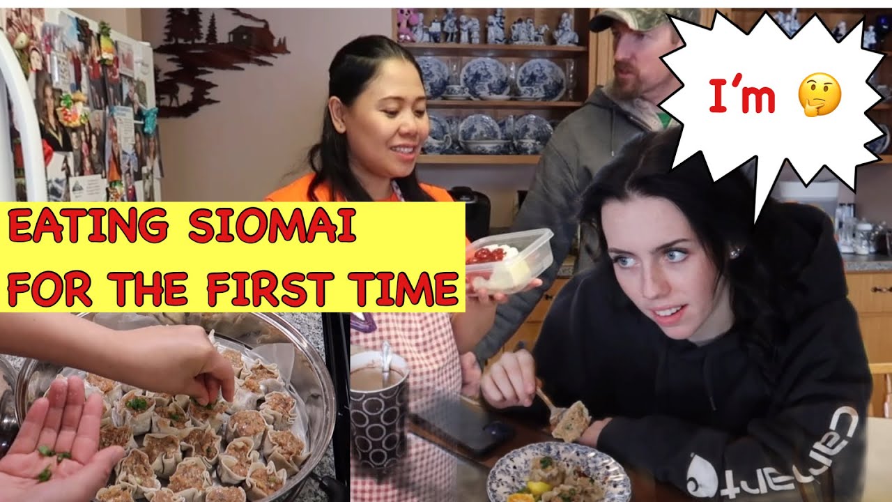 REACTION NG PAMANGKIN NI MISTER SA SIOMAI || COOKING SIOMAI || DARYL AND LIZ
