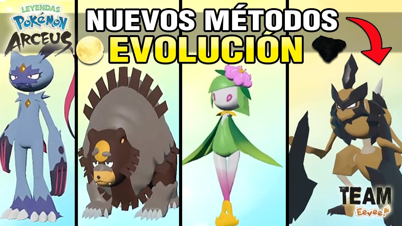 ✨C&oacute;mo Evolucionar TODAS LAS FORMAS HISUI (Basculegion, Kleavor, Ursaluna, Sneasler, Overqwil...)