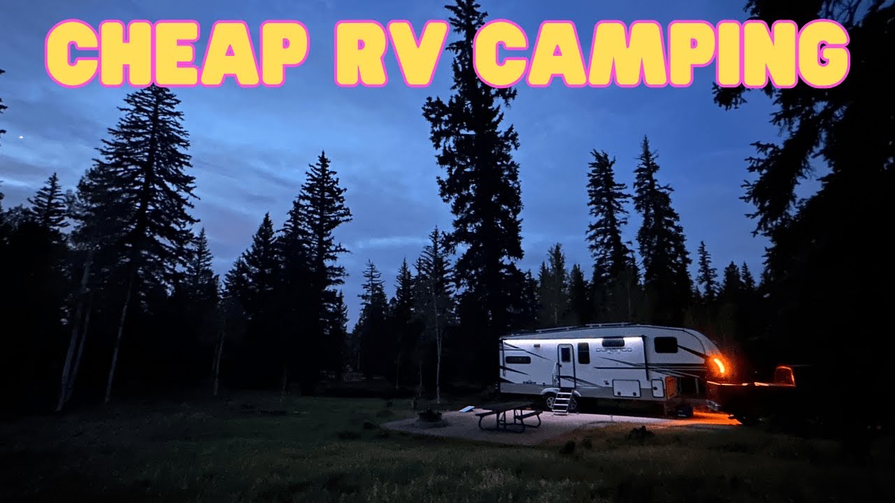 Cheap Utah RV Camping | Duck Creek Campground ✅