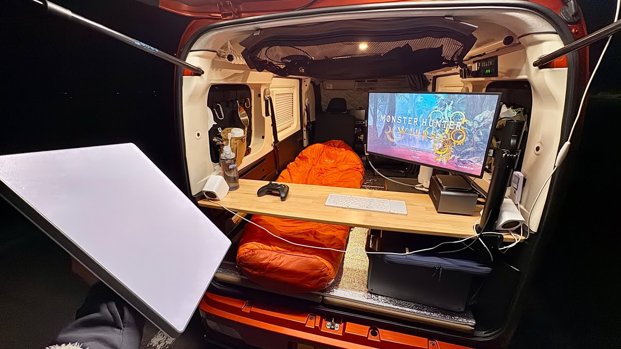 Starlink car camping в миникаре