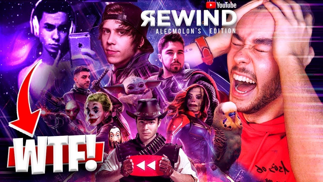 REACCIONANDO AL YOUTUBE REWIND HISPANO 2019 - TheGrefg