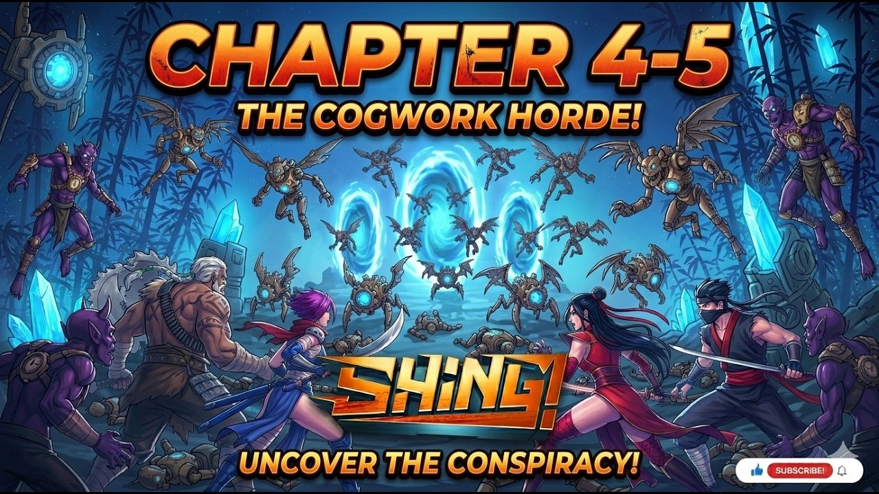 SHING! Chapters 4&ndash;5 (Part 2) &mdash; The Combat Gets WILD (Co-op Beat &rsquo;Em Up!)