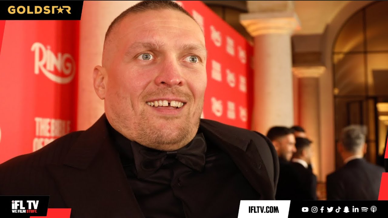 'TYSON FURY (GREEDY BELLY) BEATS ANTHONY JOSHUA' - OLEKSANDR USYK / TALKS DUBOIS REMATCH (EXCLUSIVE)