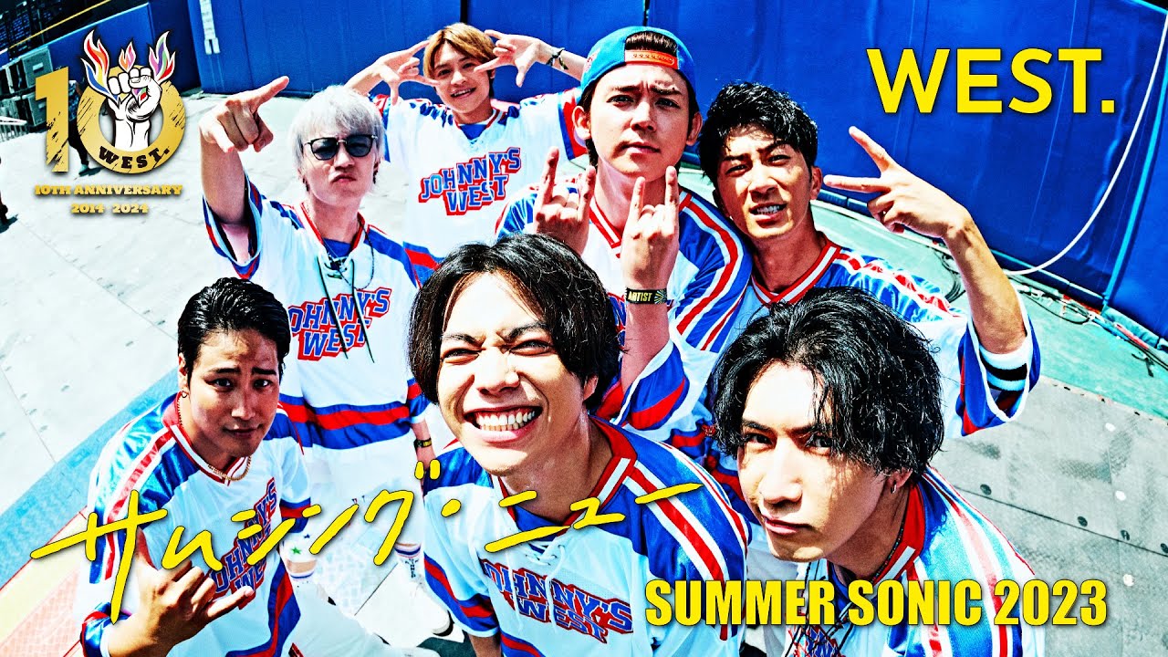 WEST. - サムシング・ニュー from SUMMER SONIC 2023