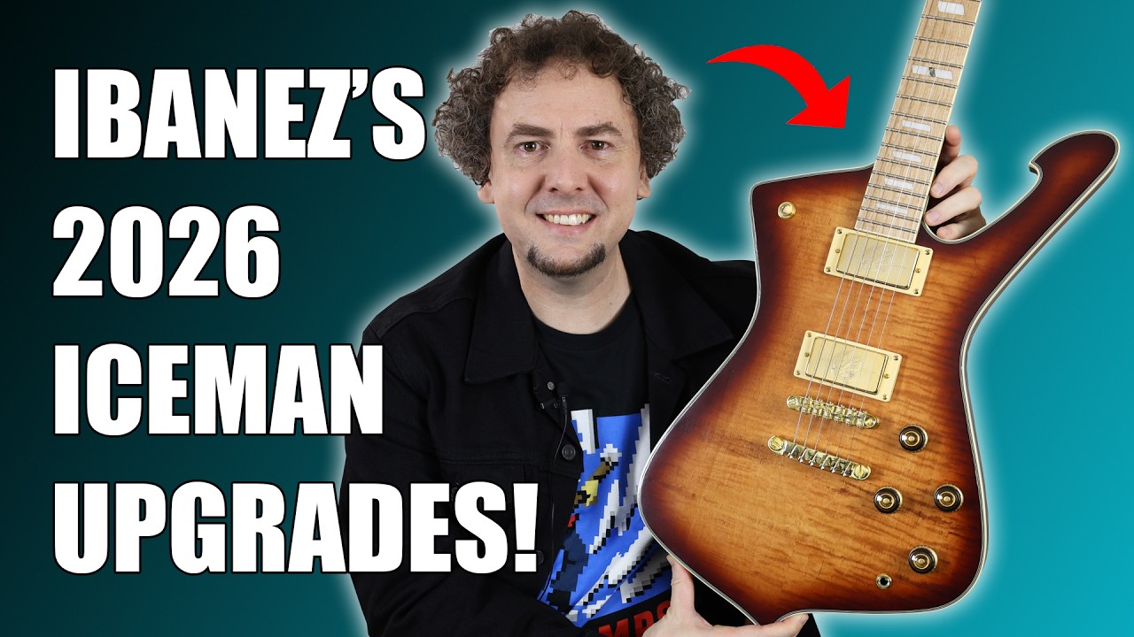 2026 Ibanez Iceman IC420MFM | Killer new features and iconic tones! In-depth Review & Demo