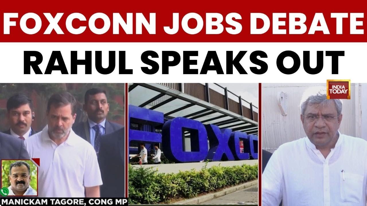 Congress Credits Karnataka Govt for Foxconn Jobs | BJP Sticker Politics Debate | India Today