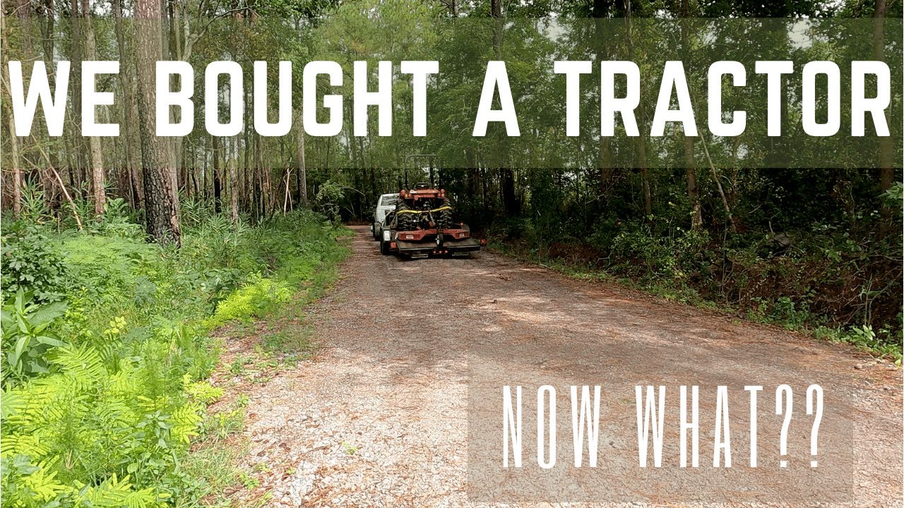 Homesteading Family Buys Their First Tractor | TYM T474