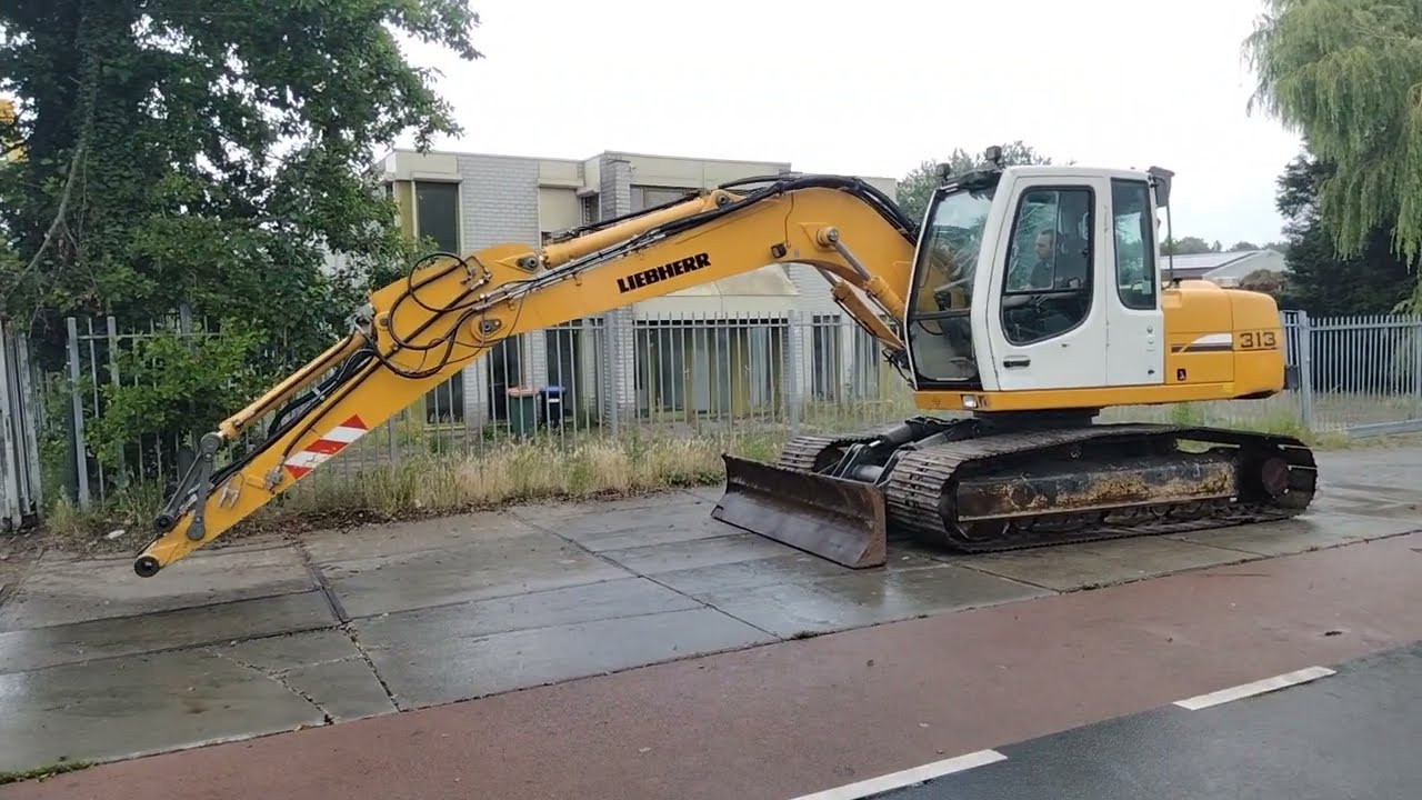 Liebherr R313 Litronic, bj 2010