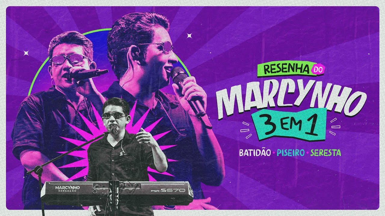 RESENHA DO MARCYNHO - 3 em 1 - Marcynho Sensação (CD Completo)