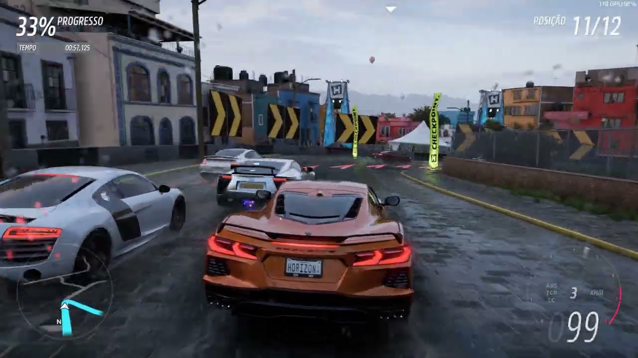 Forza Horizon 5, 1080p, MAX, Extreme RT, No Upscaling, i9 10900 + RTX 4080 Super