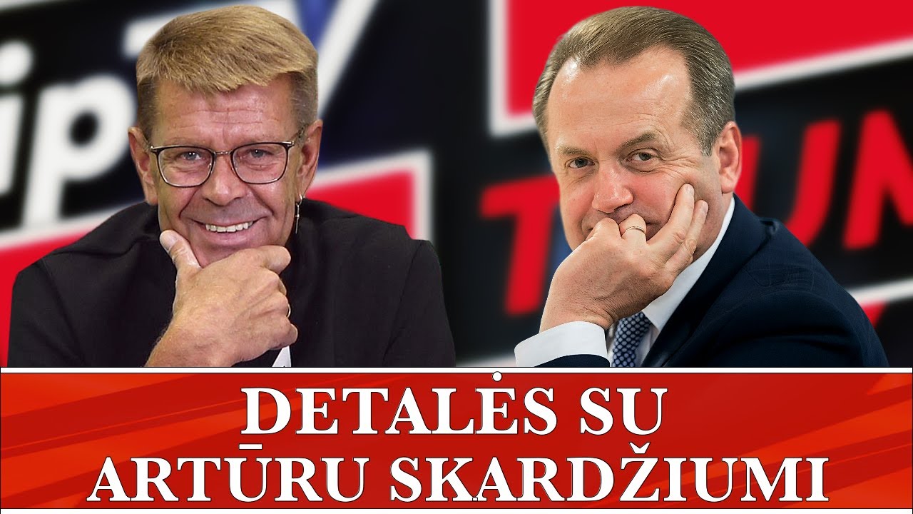 Detalės su. Artūru Skardžium 2026.03.12. Gyvai