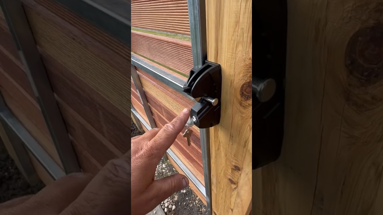 Лучшая защёлка для ворот на рынке. Lokklatch Deluxe #diy #gate #tradie