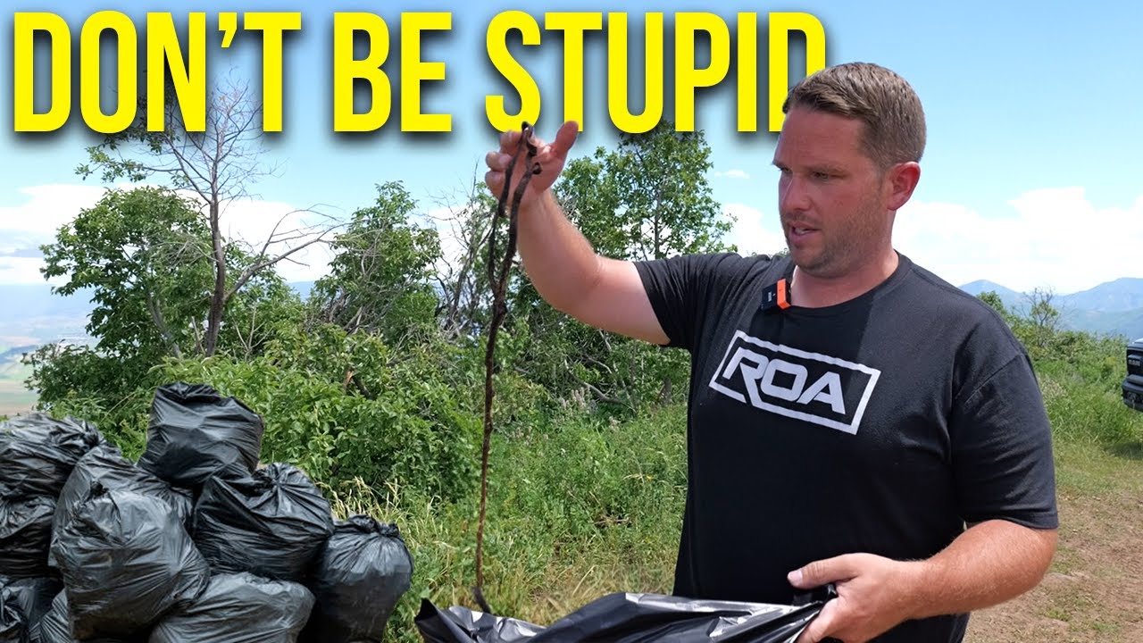 Is Picking Up Trash REALLY Important? | Campfire Rant | ROA Off-Road
