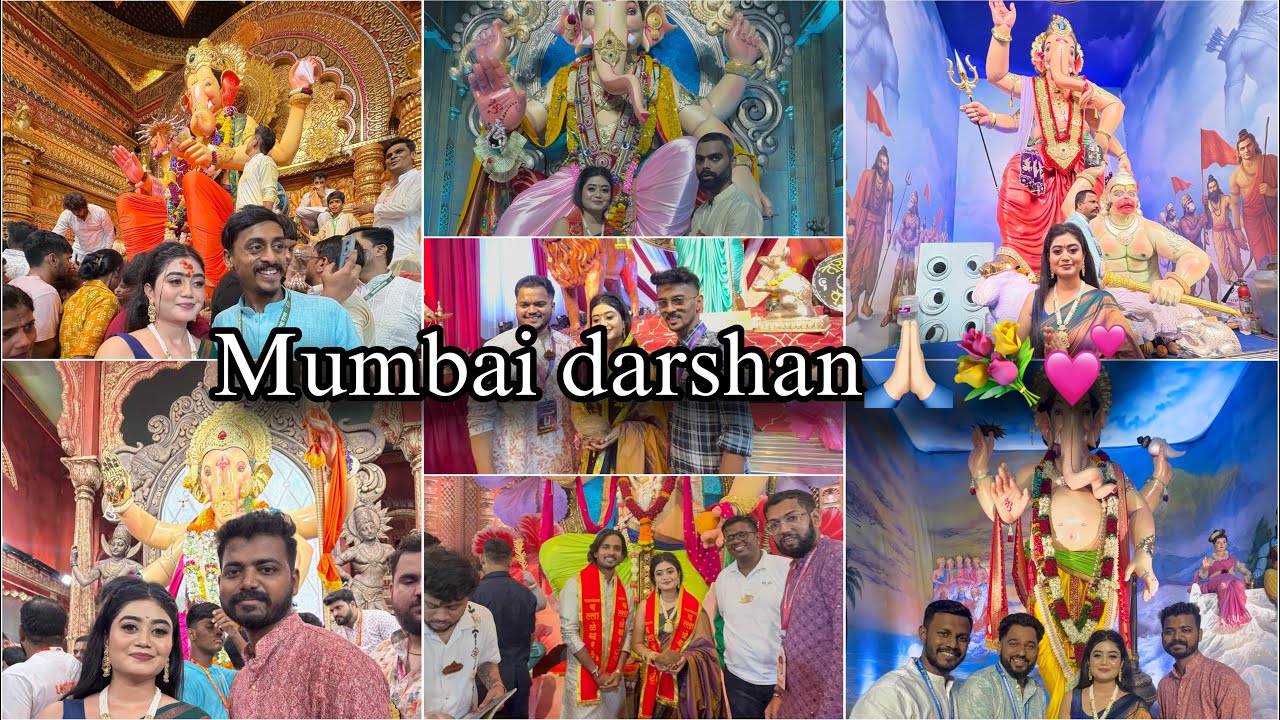Vlog no.80 Mumbai darshan 🙏🏻💐✨ | 
