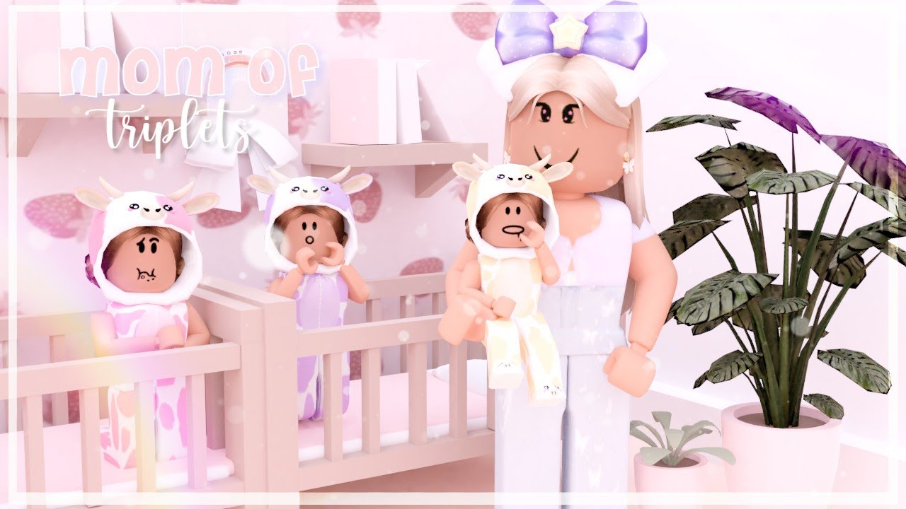 Mom of Triplets Morning Routine on Roblox Bloxburg! | Roblox Bloxburg Roleplay