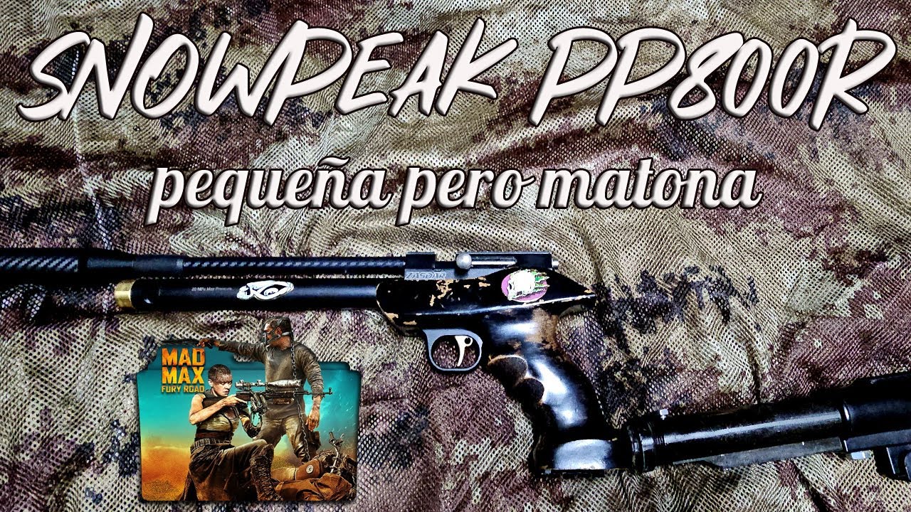 SNOWPEAK PP800R, PISTOLA PCP