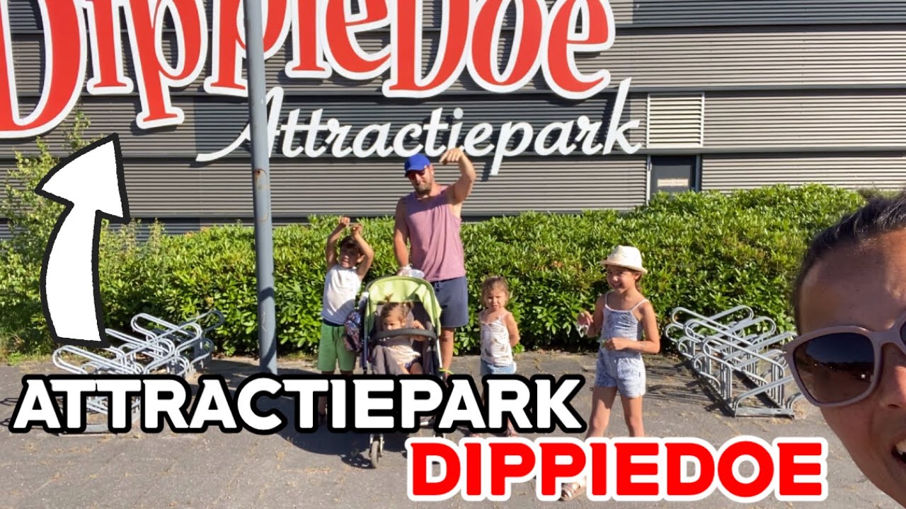 ATTRACTIEPARK DIPPIEDOE 🎢 | De 4 Vloggetiers #familievloggers #hiermoetjezijninbrabant