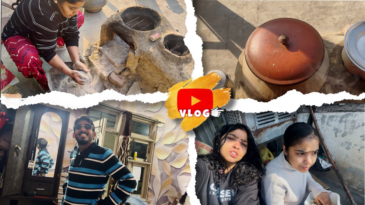 ਸ਼ਹਿਰ ‘ਚ ਰਹਿ ਕੇ ਵੀ ਪੂਰੀ ਦੇਸੀ ਵਾਈਬਸ 🌾❤️ | Full Masti & Enjoy 😍 | Punjabi Vlog | MR YJ Vlogs