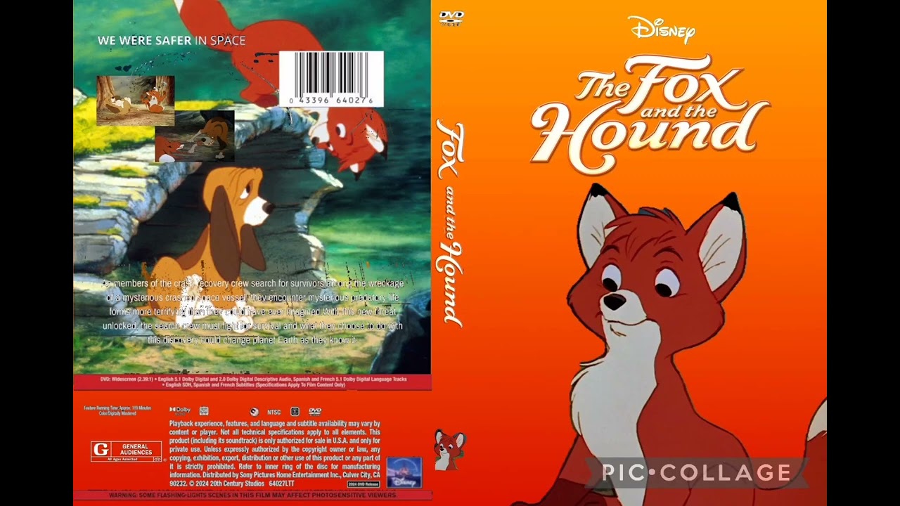 The Fox And The Hound (2025) DVD Covers 