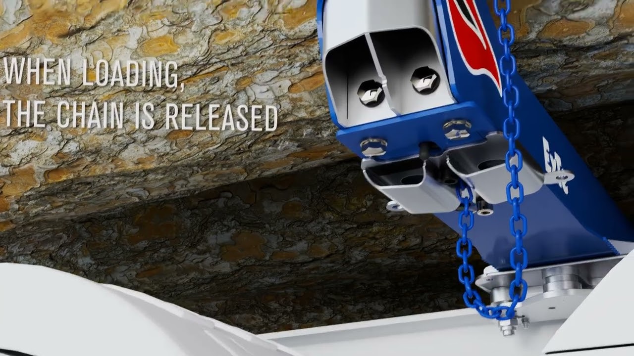 Exte S10i - Maximum load area with built-in tensioner and automatic tensioning