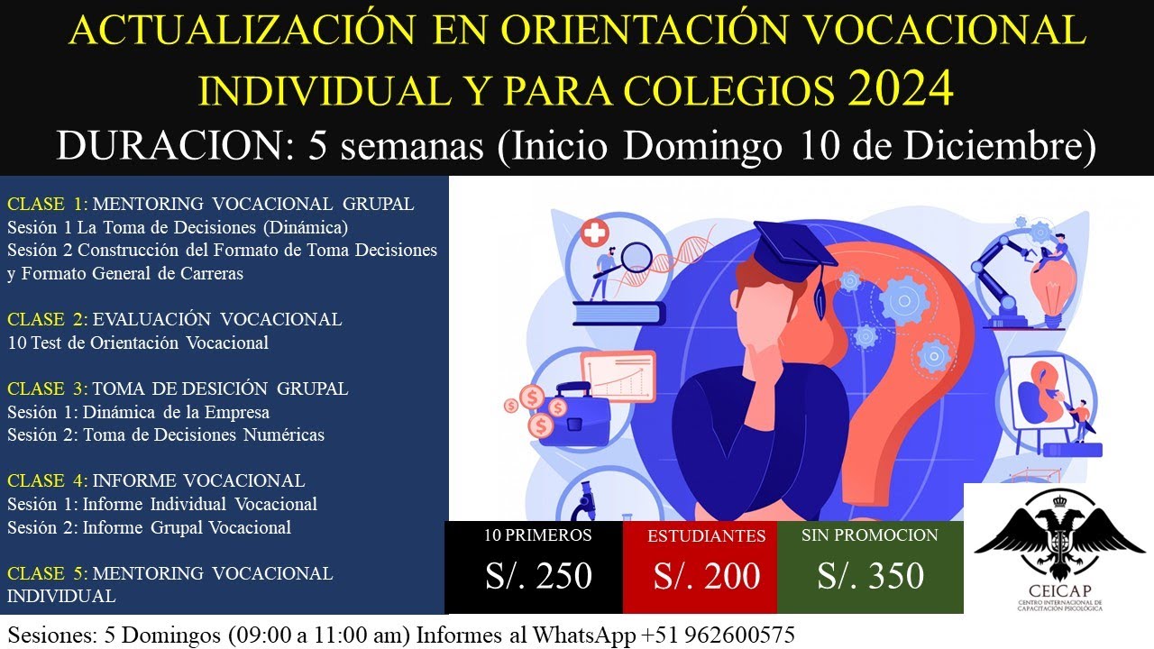 ACTUALIZACION ORIENTACION VOCACIONAL 2024 (Clase Introductoria)