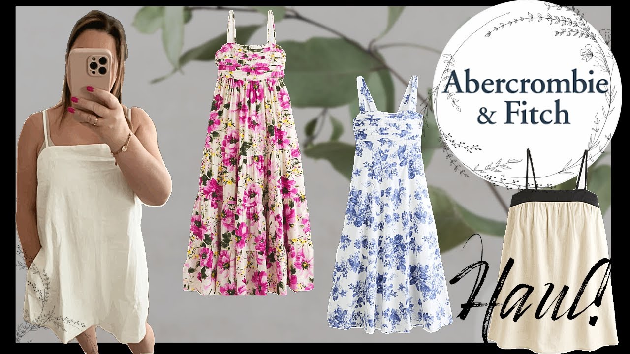 Elegant & Chic Abercrombie & Fitch Try-On Haul | Perfect Outfits for Every Occasion 👗 Summer 2024