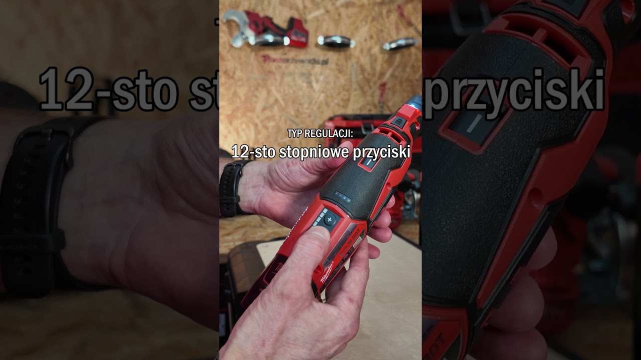 Szlifierka 💫 wysokoobrotowa dremel od Milwaukee - M12 BLROT i C12 RT