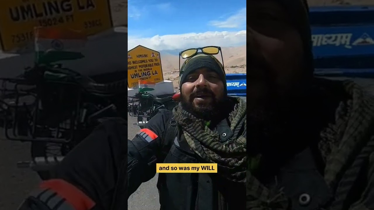 Welcome to the world's highest motorable road - Umling La .                     LADAKH IS COMING