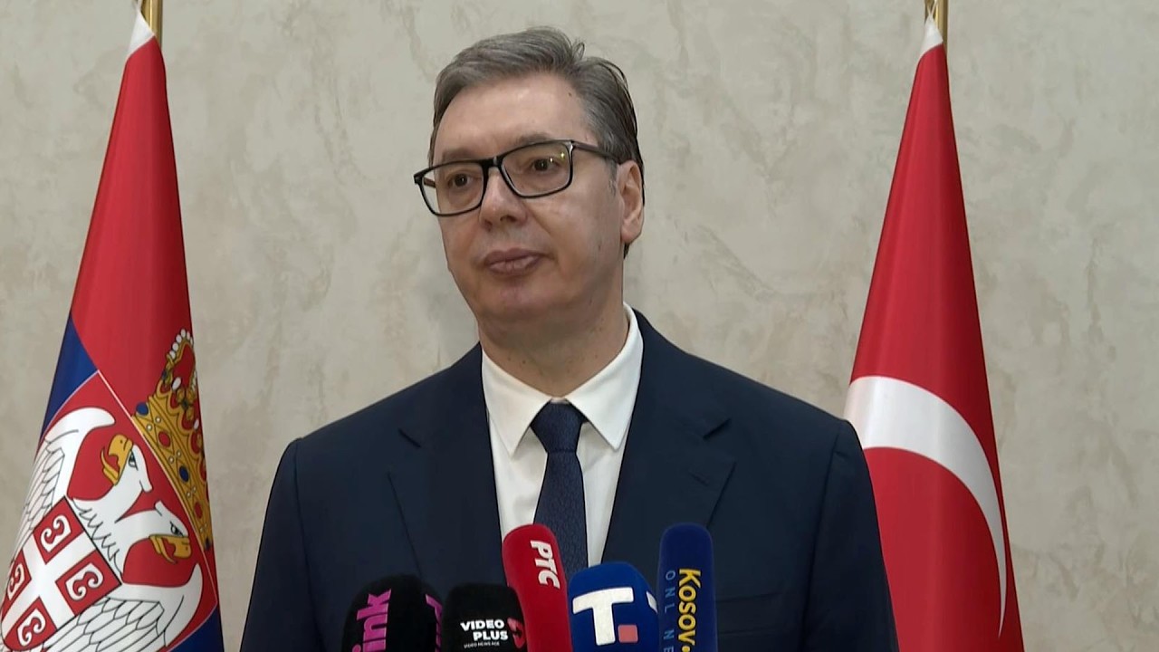 Obraćanje predsednika Republike Srbije Aleksandar Vučića iz Ankare