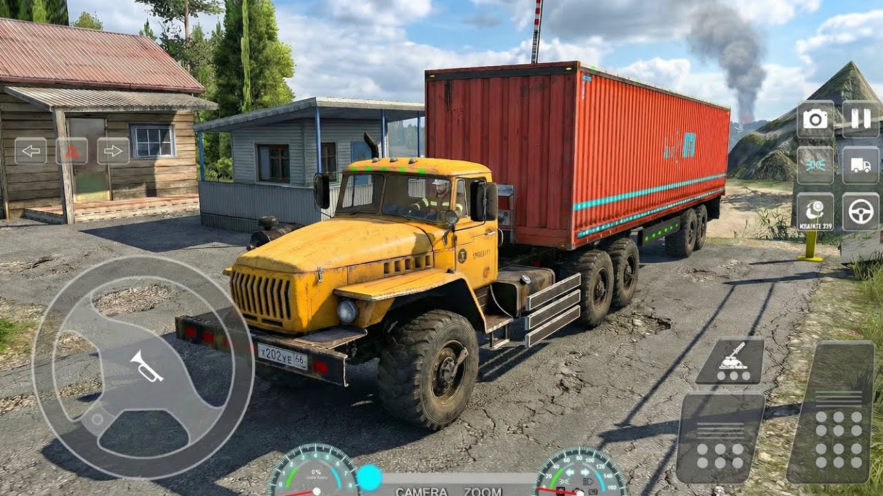 Trucks Shipping Large Pipes | Truck Simulator : Death Road 2