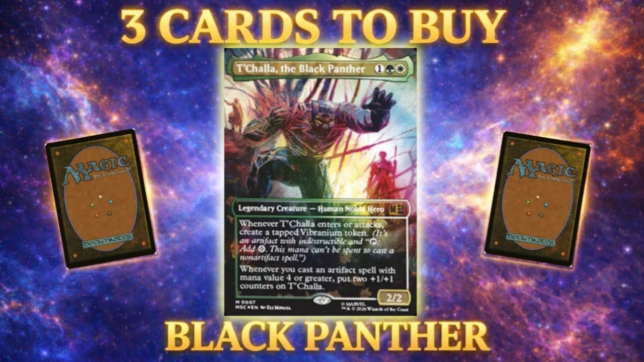 3 MUST BUY Cards for Black Panther Commander (MTG)