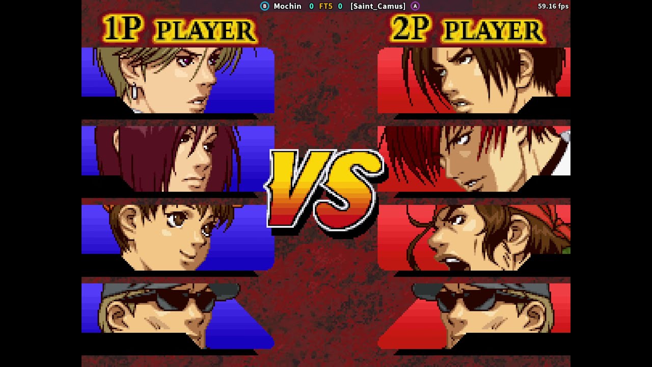 KOF '99 - MOCHIN vs. SAINT_CAMUS (FT5)