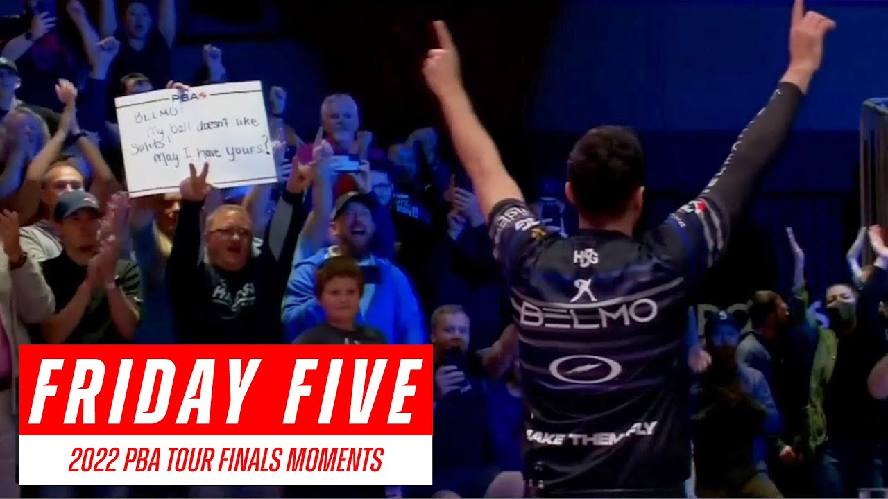 Friday Five - 2022 PBA Tour Finals Moments