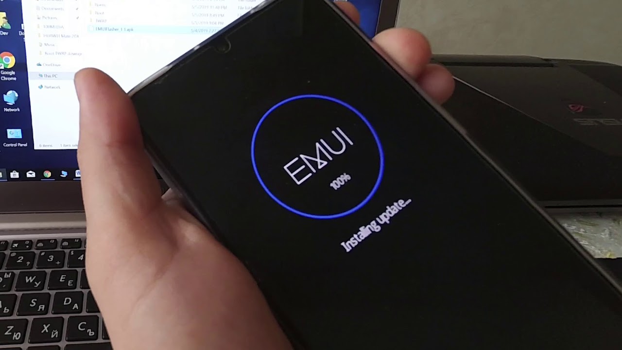 Huawei Mate 20 X - Upgrade through EMUIFlasher (Read description)
