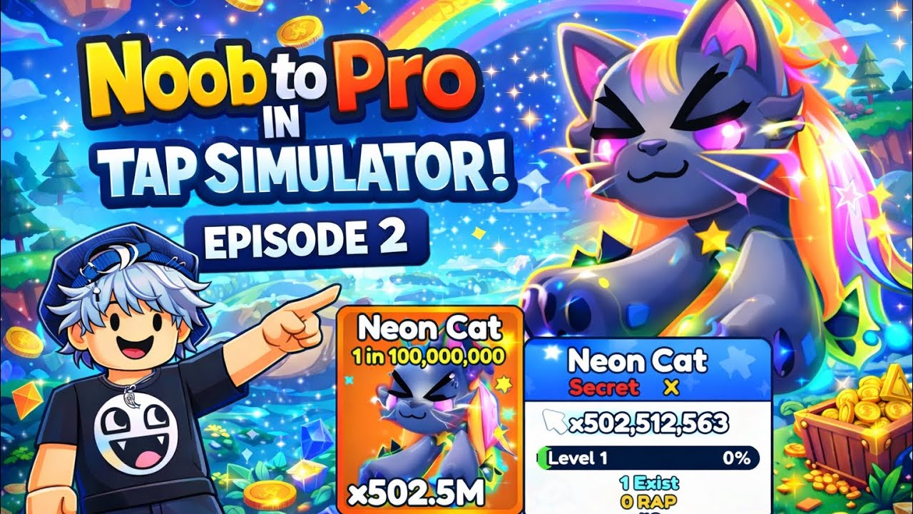 NOOB TO PRO IN TAP SIMULATOR | EPISODE 2