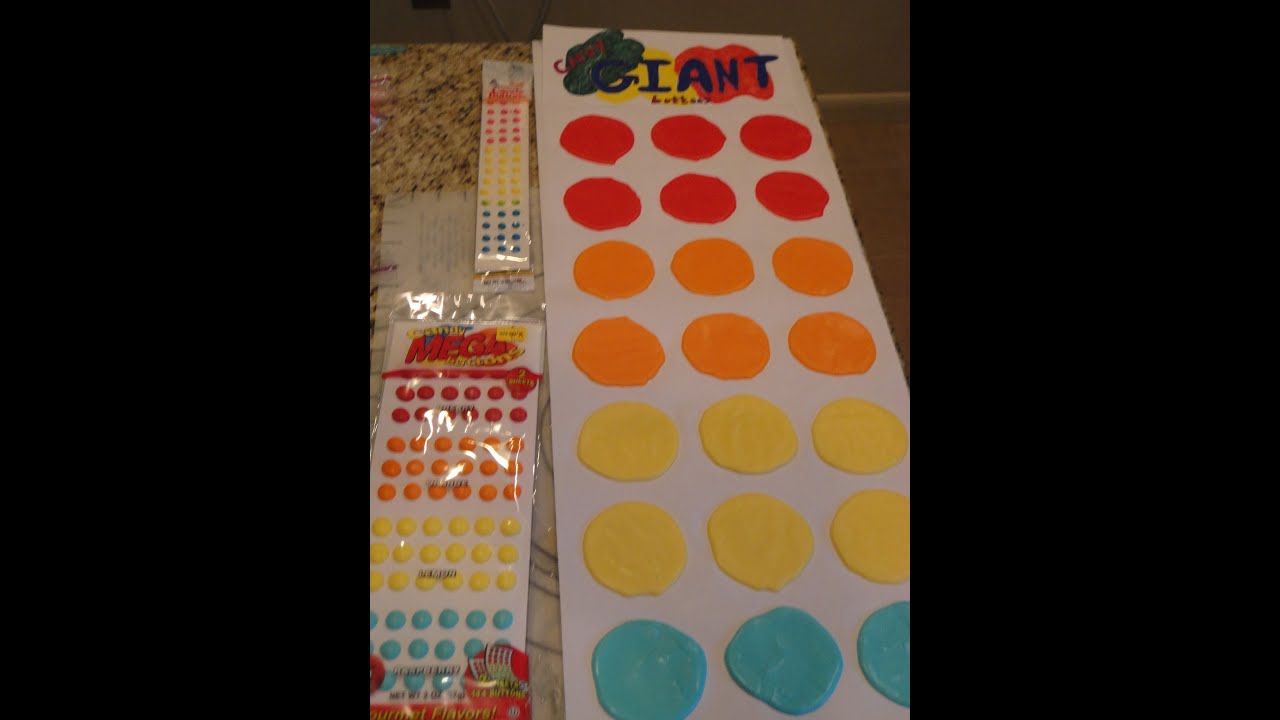 Giant Candy Buttons