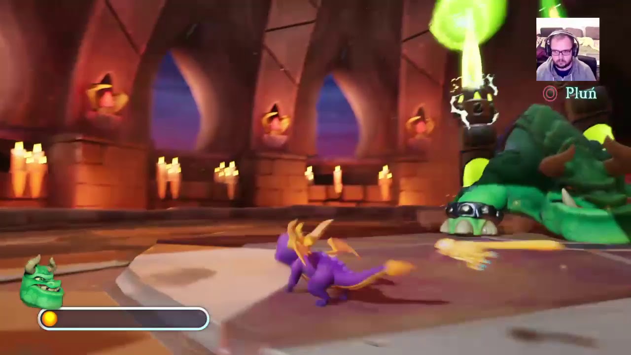 Zagrajmy w Spyro 2: Ripto's Rage PL Arena Chapsa (Boss 2) Punkt umiejętności