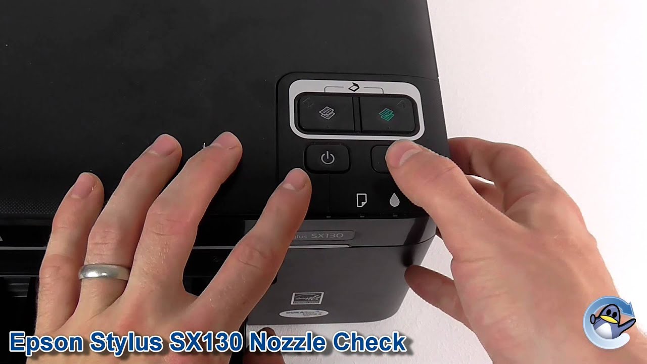 Epson Stylus SX130: как создать шаблон проверки дюз