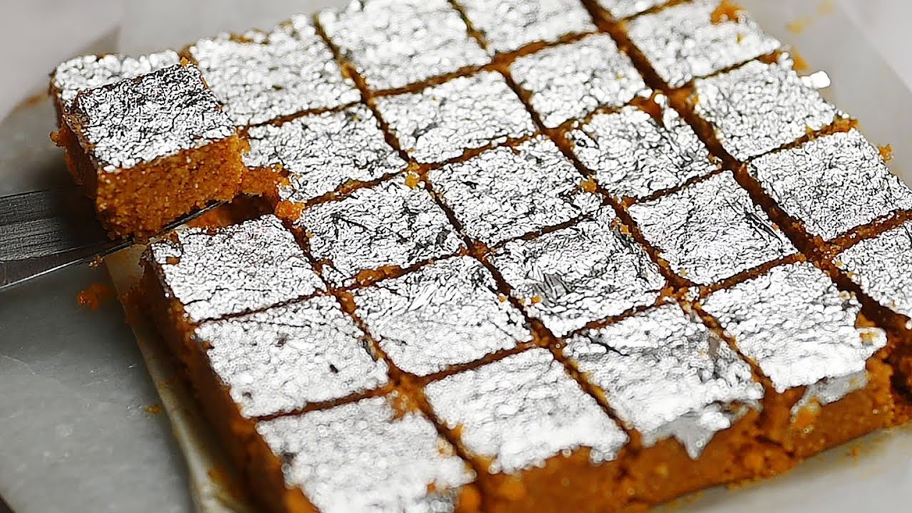 दीपावली स्पेशल दानेदार बेसन की बर्फी | Diwali Special Besan ki Burfi | Rajasthani Besan ri Chakki