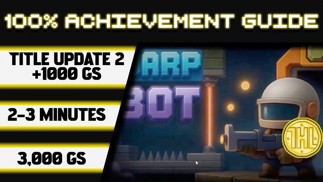 Warp Bot Title Update 2 100% Achievement Walkthrough * 1000GS in 2-3 Minutes *