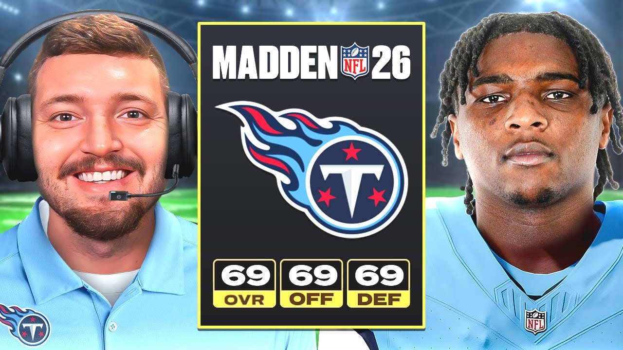 Rebuilding the Titans on Madden 26