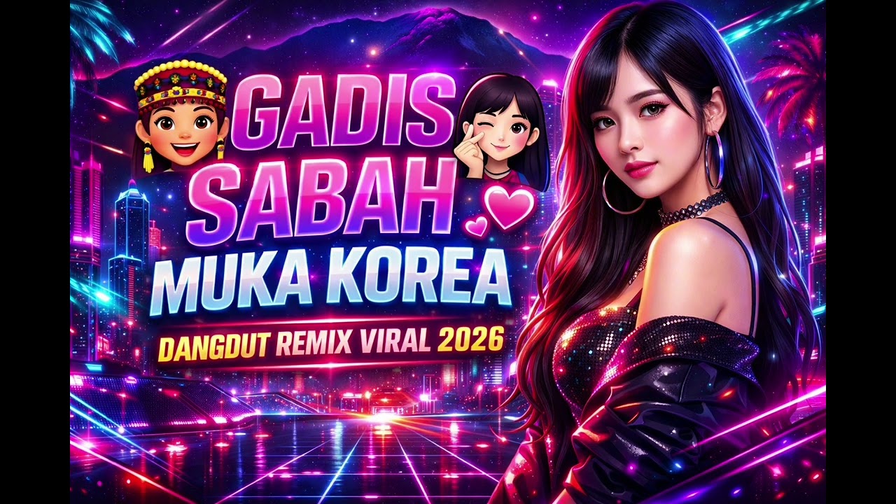 GADIS SABAH MUKA KOREA || AISunoVibes #DangdutTerbaru2026 #DangdutRemix #RemixViral #AIMusic 