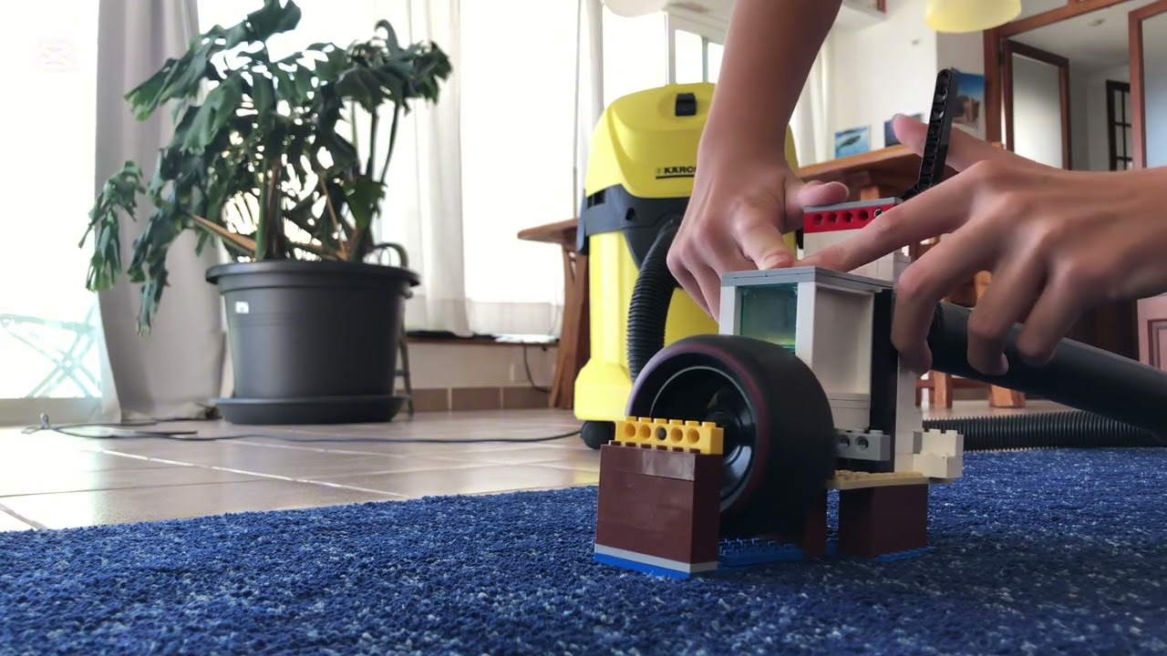 Lego vacuum engine VASELINE LIBRICATION pure sound HIGH REVING