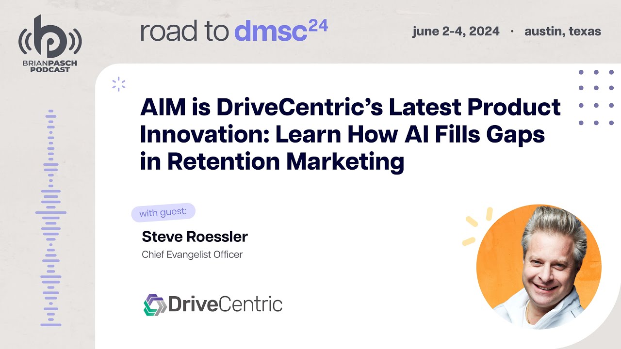 AIM is DriveCentric’s Latest Product Innovation: Learn How AI Fills Gaps in Retention Marketing