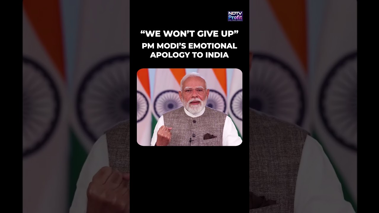 Watch: PM Modi's Emotional Apology To The Nation's Women #shorts #viral