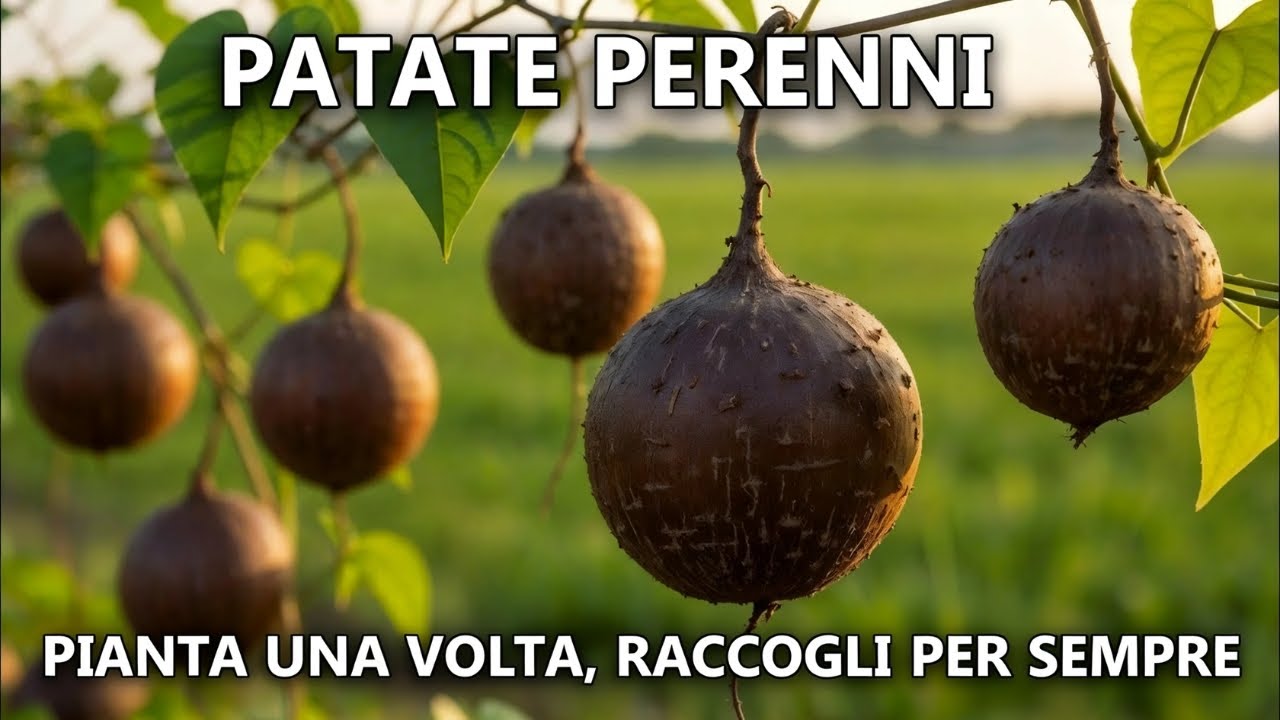 Patate che crescono sulle viti? La coltura ad alto rendimento che non necessita di scavo