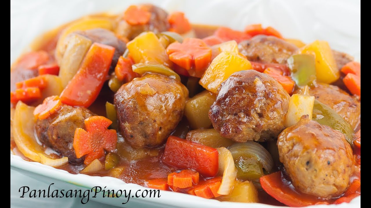 Sweet and Sour Meatballs