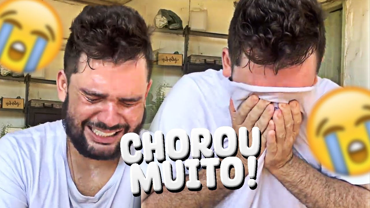 CAIO CHOROU MUITO NESSE VÍDEO😭😭😭😭😭😭😭