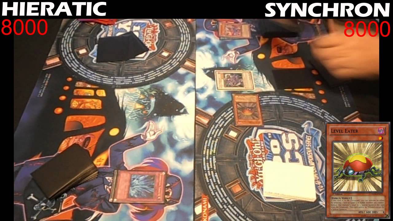Yugioh Duel: Hieratic vs Synchron - Round 2